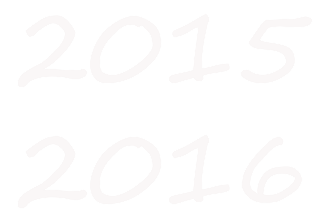 Transparent 2015 2016 White Numbers Illustration - Download Free Stock Images Pikwizard.com