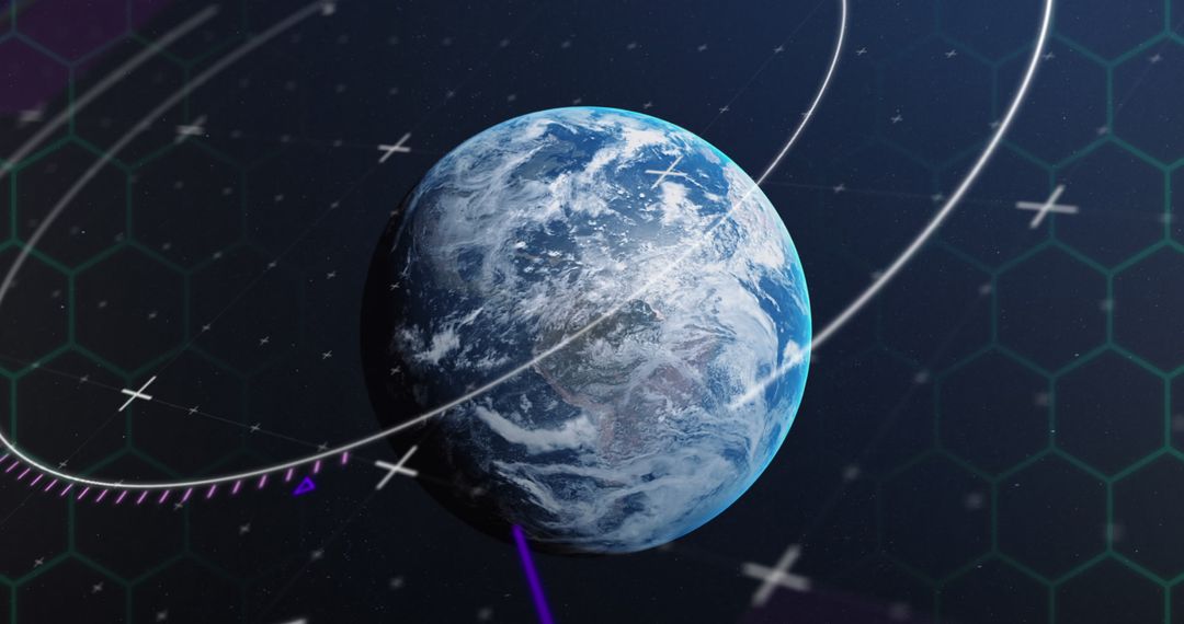 Orbit Analysis with Digital Earth and Atomic Grid