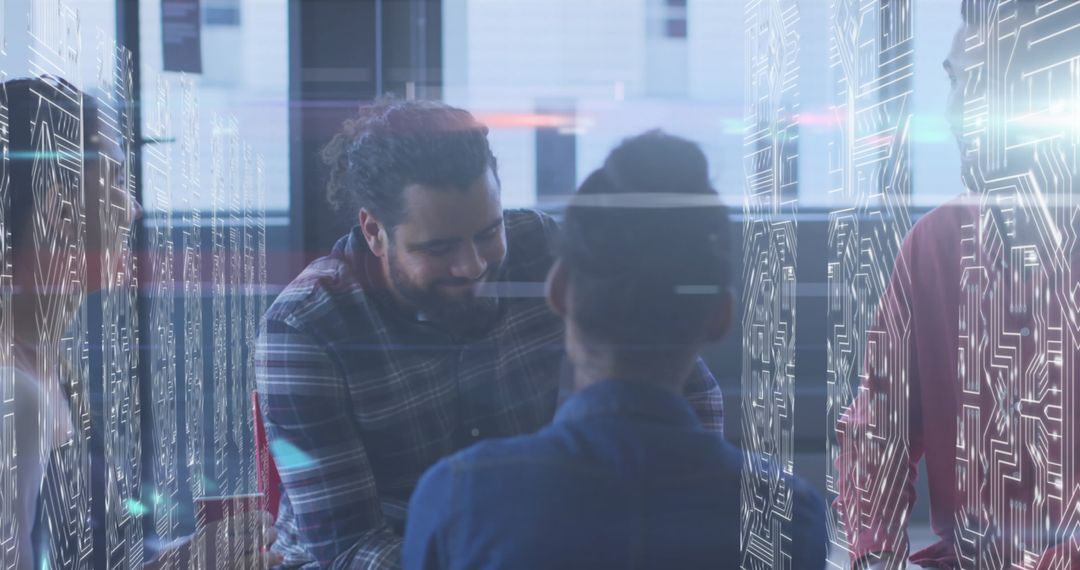 Digital Interface Concept with Diverse Team Collaboration