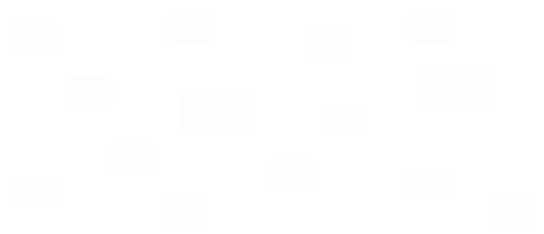 Digital Envelopes Collection on Transparent Background for Communication