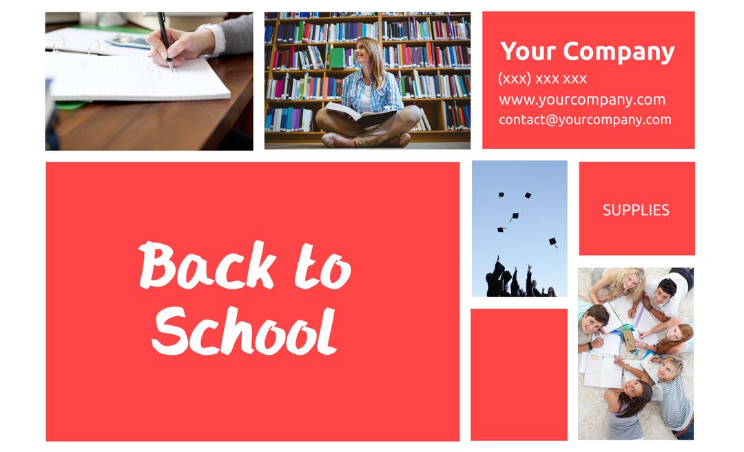 Dynamic Back to School Template for Educational Campaigns