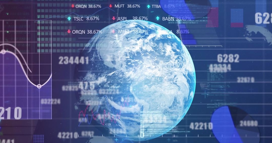 Global Financial Data Processing with Digital Globe