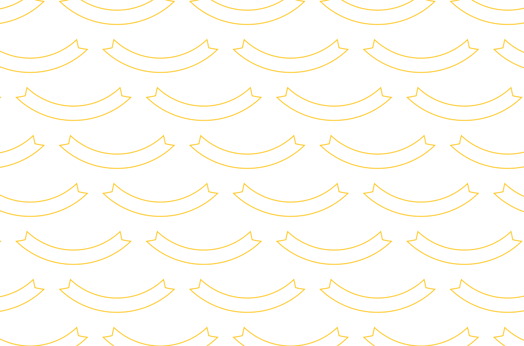 Yellow Oblong Pattern on Transparent Background