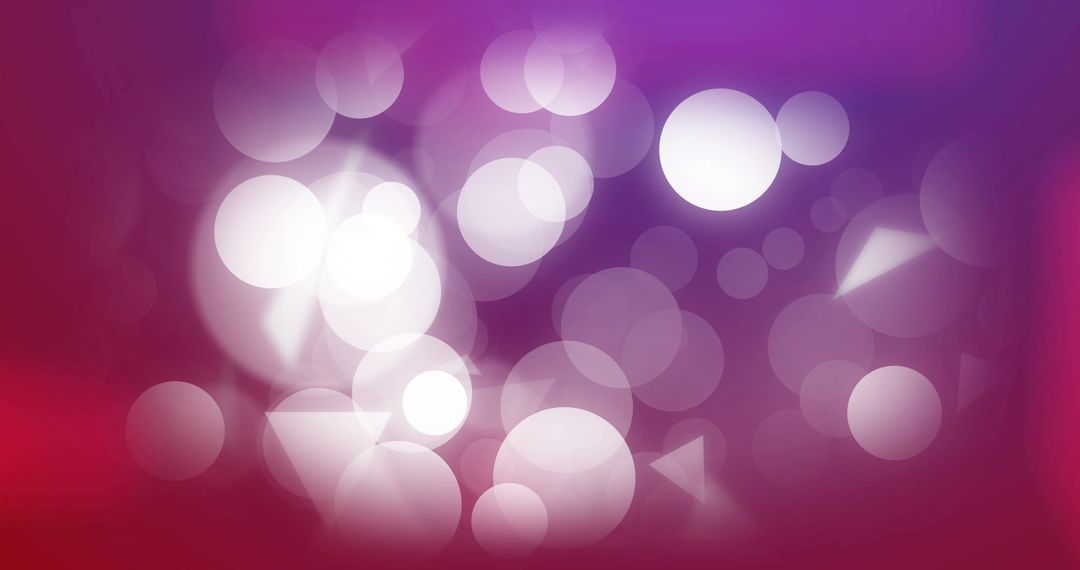 Abstract White Shapes on Vivid Colorful Background