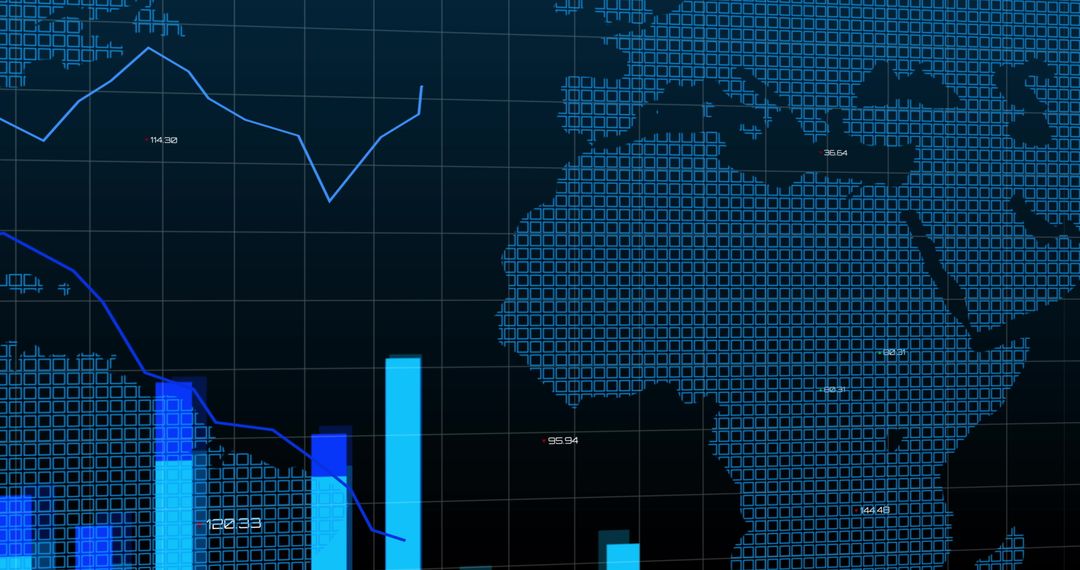 Global Economy Trends with Digital Graph Visualization