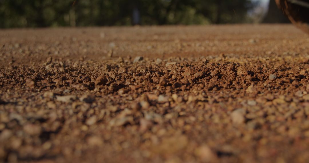 Close up of gravel road surface with copy space and depth of field - Free Images, Stock Photos and Pictures on Pikwizard.com