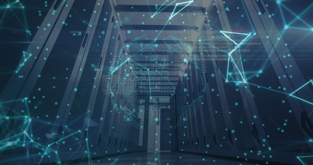 Digital Interface Overlay on Data Center Servers