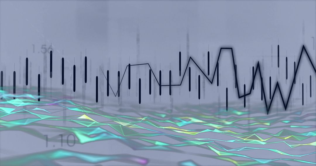 Futuristic 3D Data Visualization with Dynamic Charts