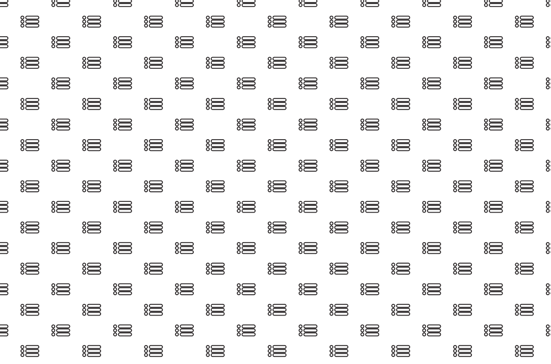 Seamless Black Geometric Pattern on Transparent Background