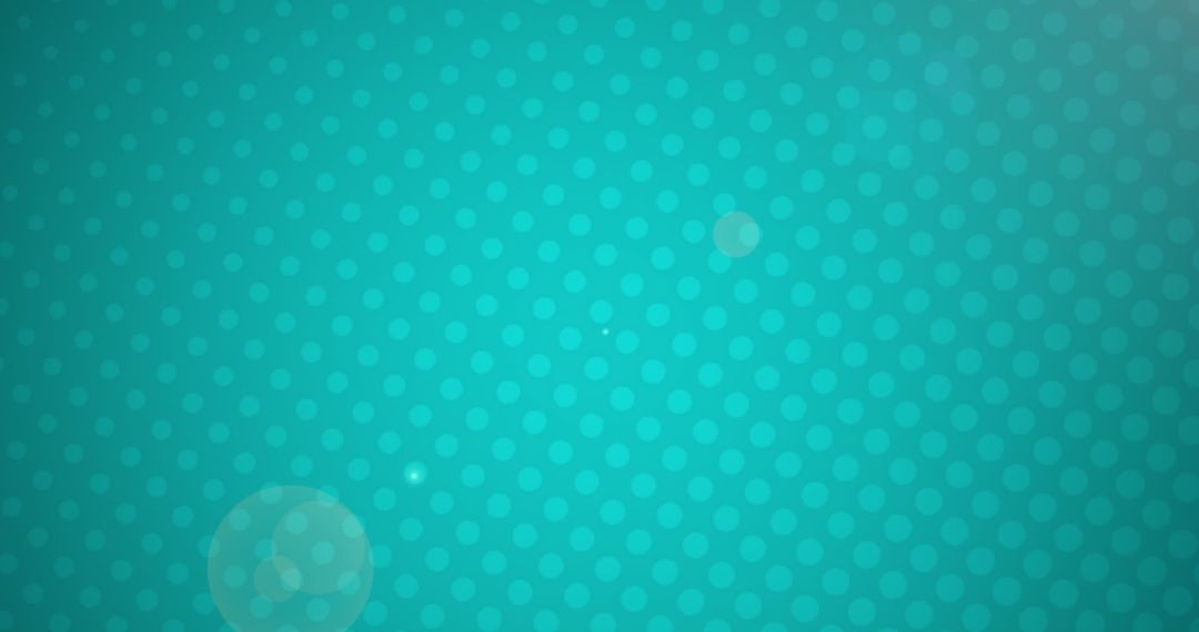 Animated Green Dots on Minimalist Background