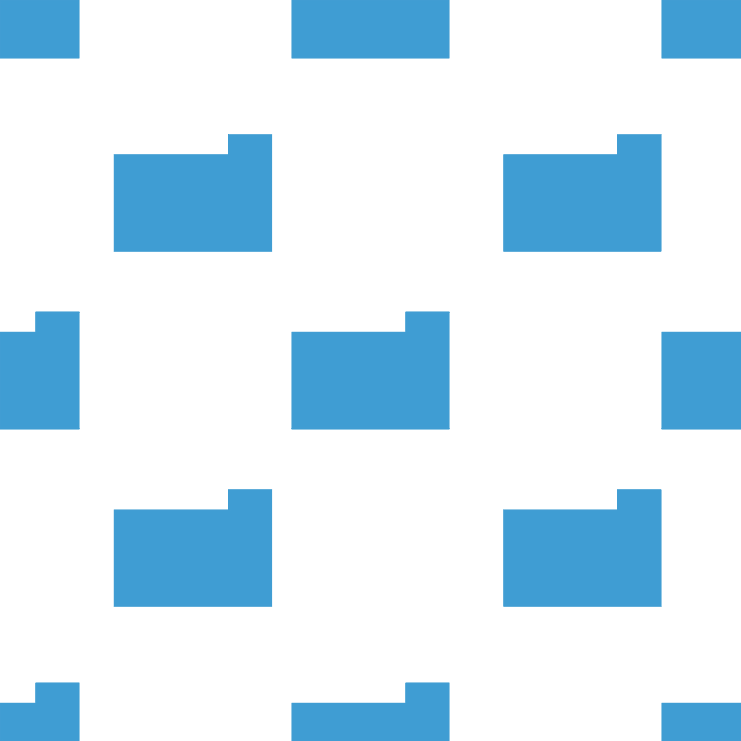 Blue Geometric Shapes on Transparent Background Ideal for Design Patterns