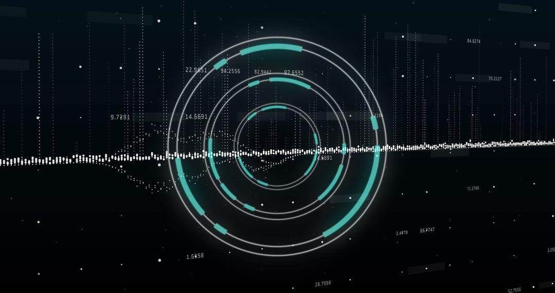 Abstract Digital Radar Scanning Data Processing