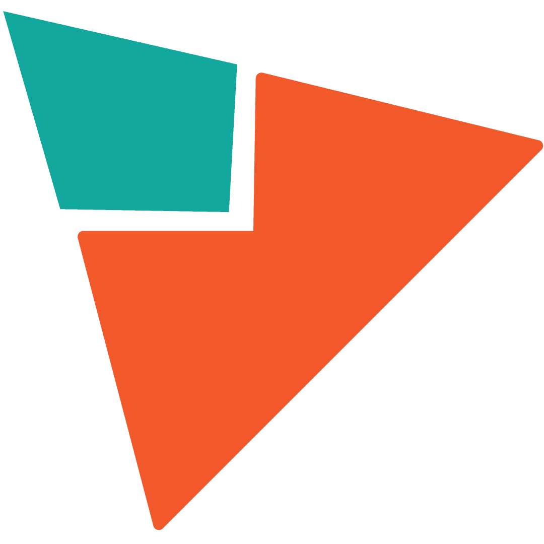 Transparent Abstract Triangular Shapes on Clear Background