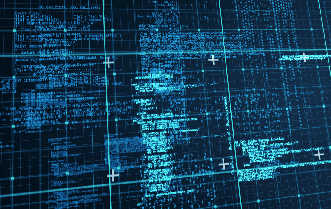Transparent Digital Code Data Network Layered in Blue - Download Free Stock Images Pikwizard.com