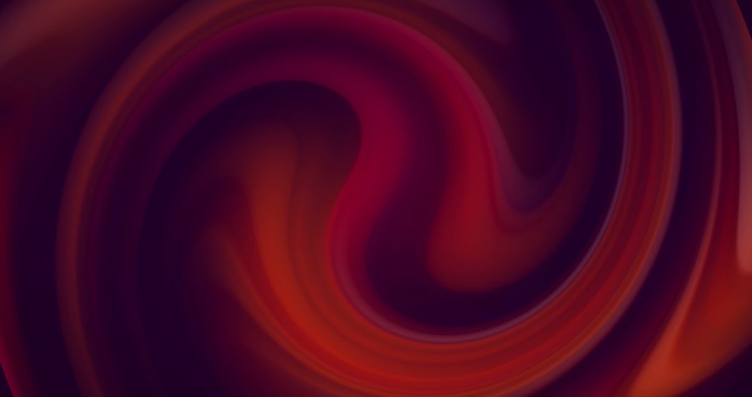 Abstract Waves in Red and Purple Tones Against a Black Background