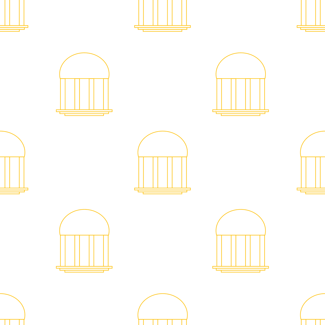 Transparent Pattern with Column Buildings for Decorative Backgrounds