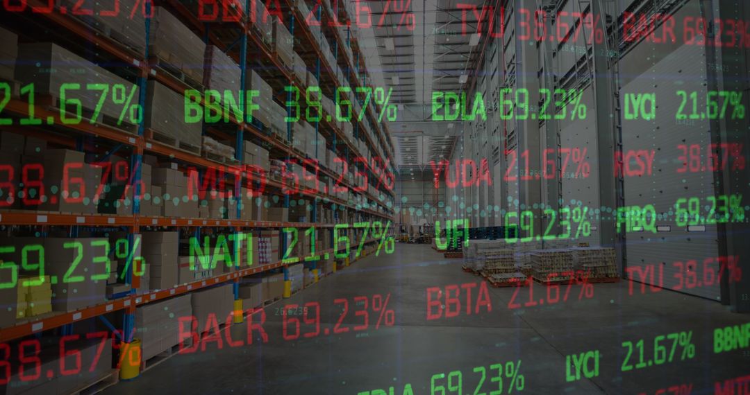 Digital Stock Market Data Projection in Warehouse