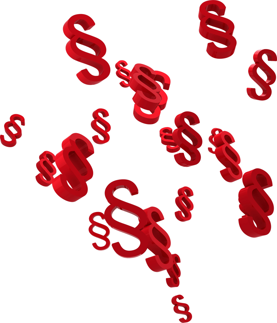 Red Transparent Section Symbols Pattern on Clear Background - Download Free Stock Images Pikwizard.com