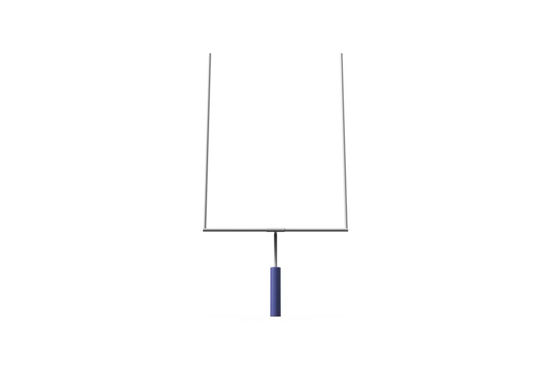 Transparent Vector Illustration of Football Goal Post Standing Alone - Download Free Stock Images Pikwizard.com