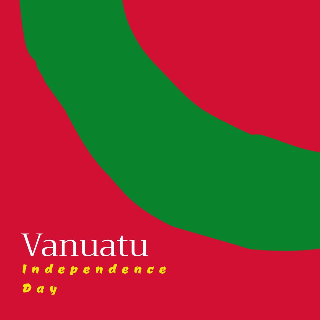 Vanuatu Independence Day Celebration Background with Text