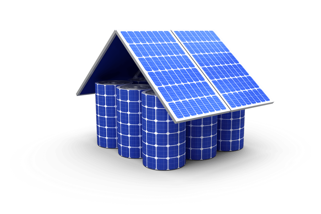 Transparent Solar Energy Home Model with Structured Solar Panels