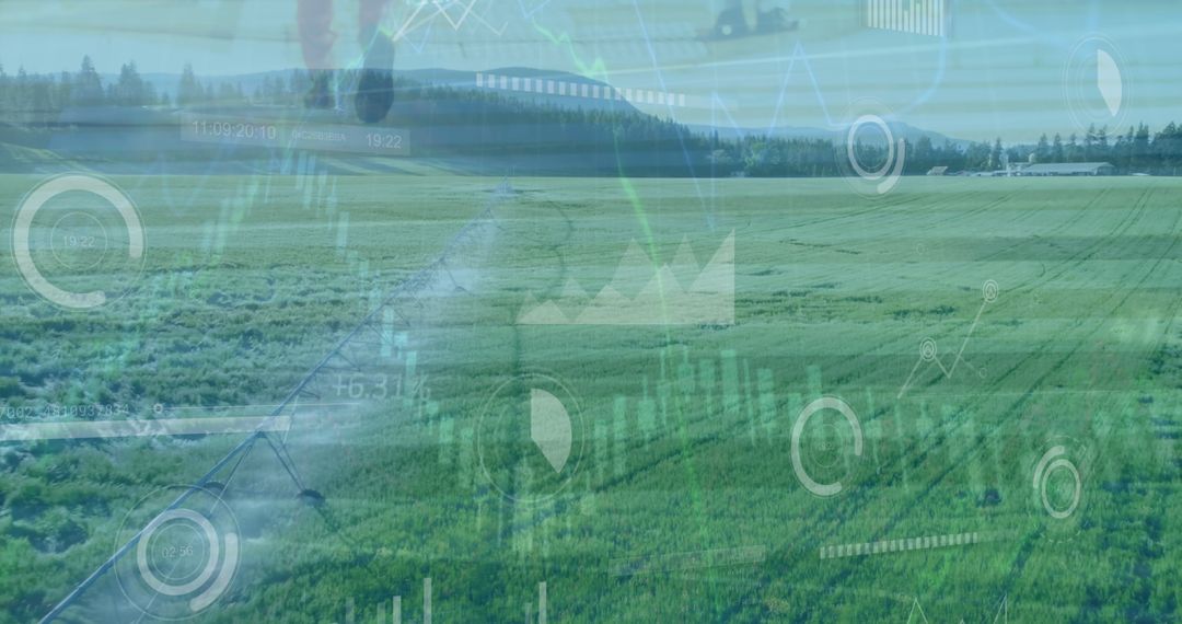 Business Analytics and Financial Data Visualization Concept