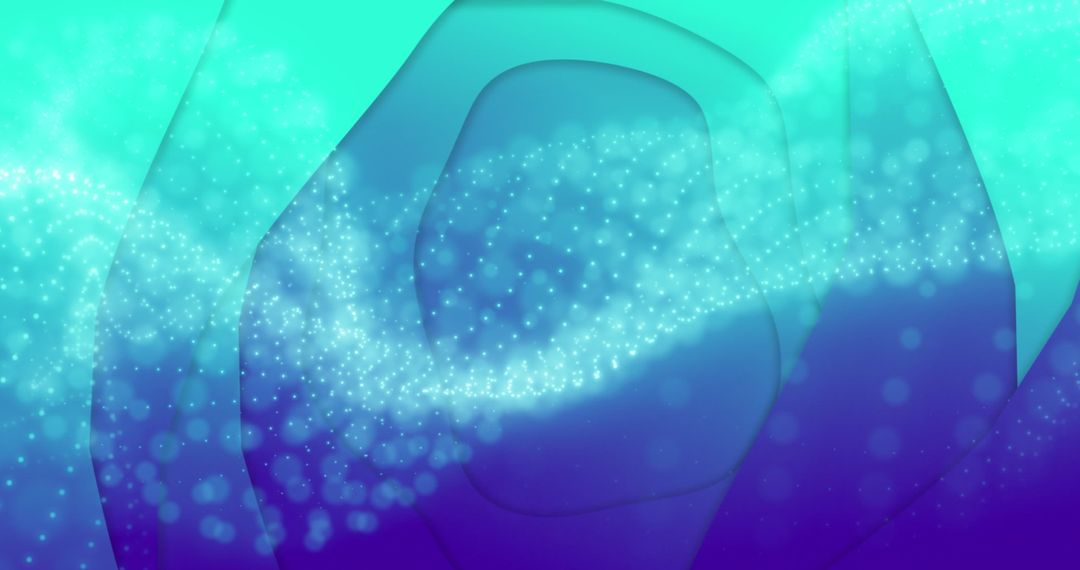 Fluid Abstract Pattern with Vibrant Blue Hues