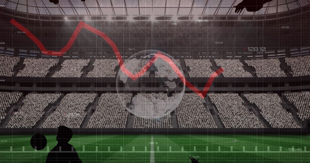 Dynamic Sports Data Visualization in Stadium Setting