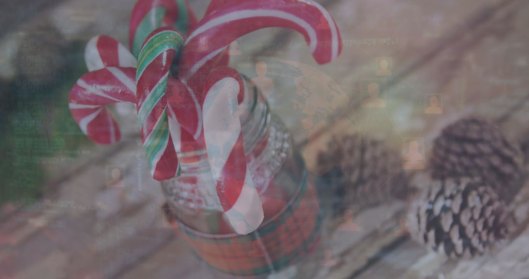 Digital Fusion of Data Technology with Holiday Candies