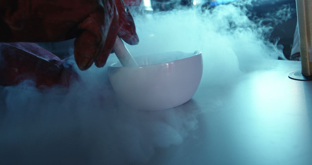 Scientist Mixing Chemicals with Mortar and Pestle in Laboratory Close-Up 4k - Free Images, Stock Photos and Pictures on Pikwizard.com