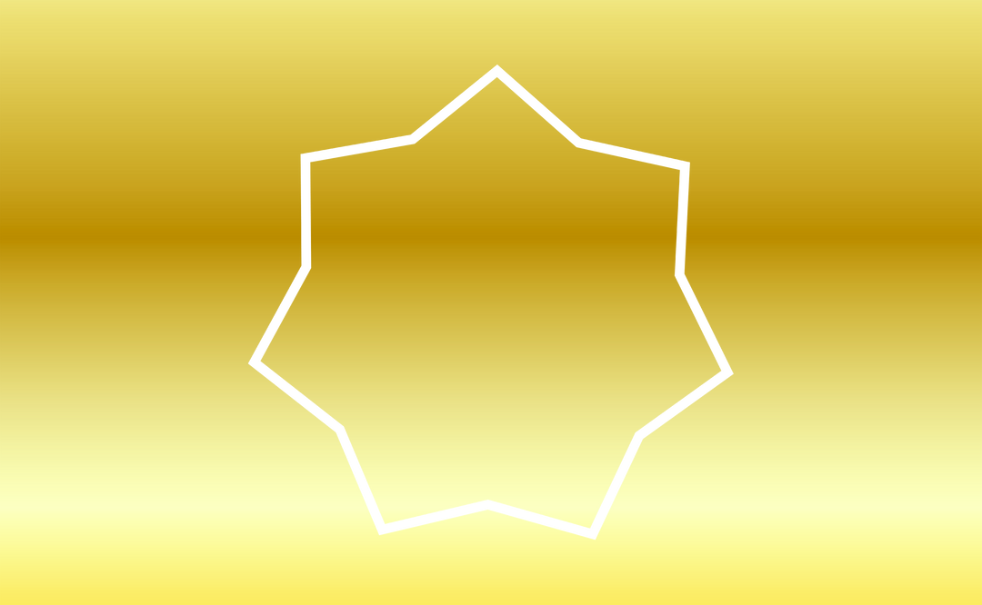 Geometric Transparent Star with Gradient Golden Background - Download Free Stock Images Pikwizard.com