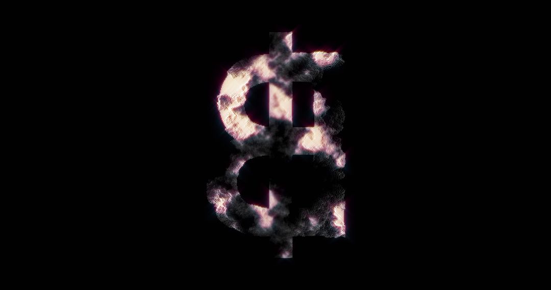 Bitcoin Hologram Symbol Spinning Over Black Background - Free Images, Stock Photos and Pictures on Pikwizard.com