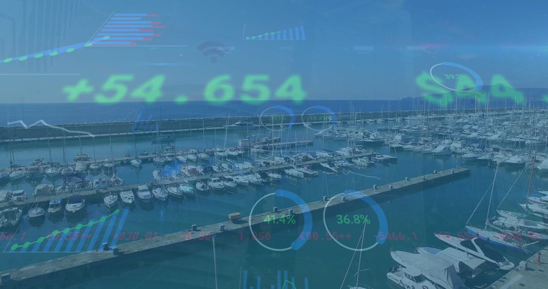 Digital Financial Data Overlay on Harbor