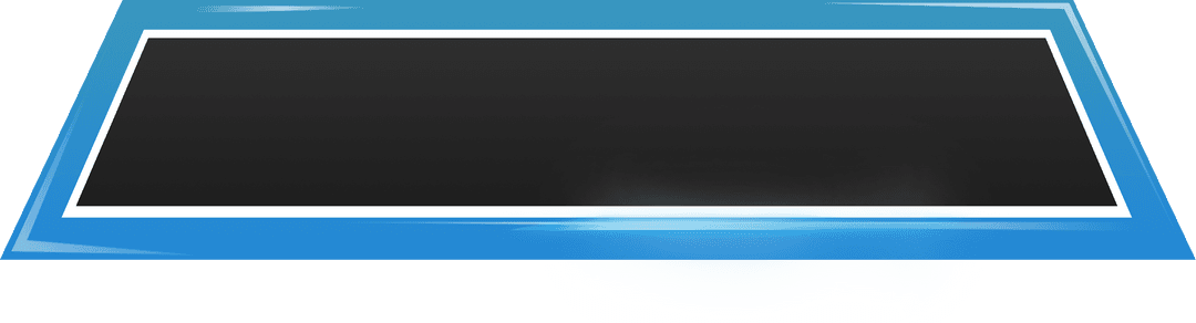 Isolated Transparent LED Monitor Display with Blue Frame - Download Free Stock Images Pikwizard.com