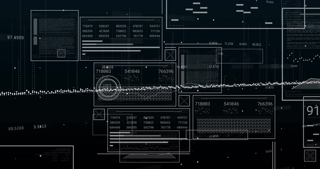 Abstract Visualization of Data Processing Over Digital Diagrams