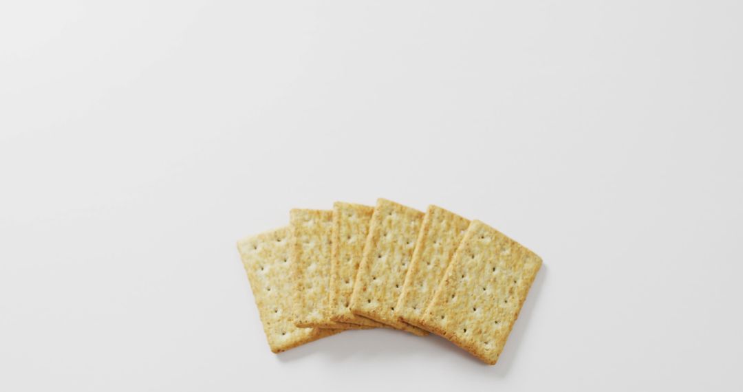 Stack of Saltine Crackers on White Background - Free Images, Stock Photos and Pictures on Pikwizard.com