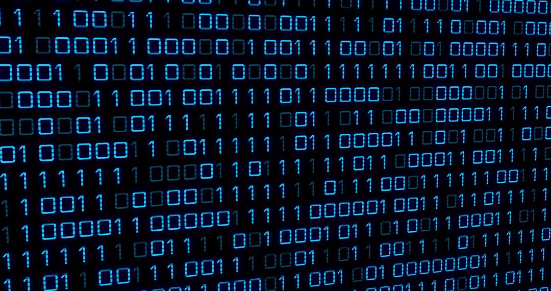 Changing Binary Code on Digital Display - Free Images, Stock Photos and Pictures on Pikwizard.com