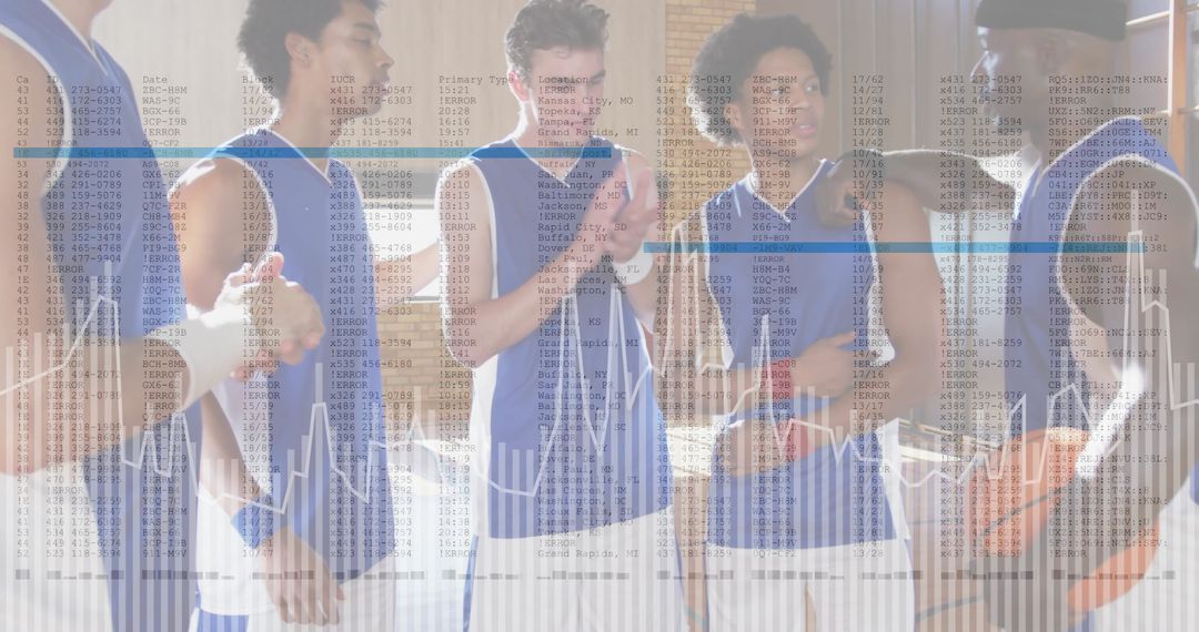 Basketball Team Building Motivation in Locker Room