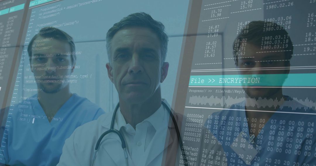 Doctors Exploring Digital Encryption in Healthcare Technology