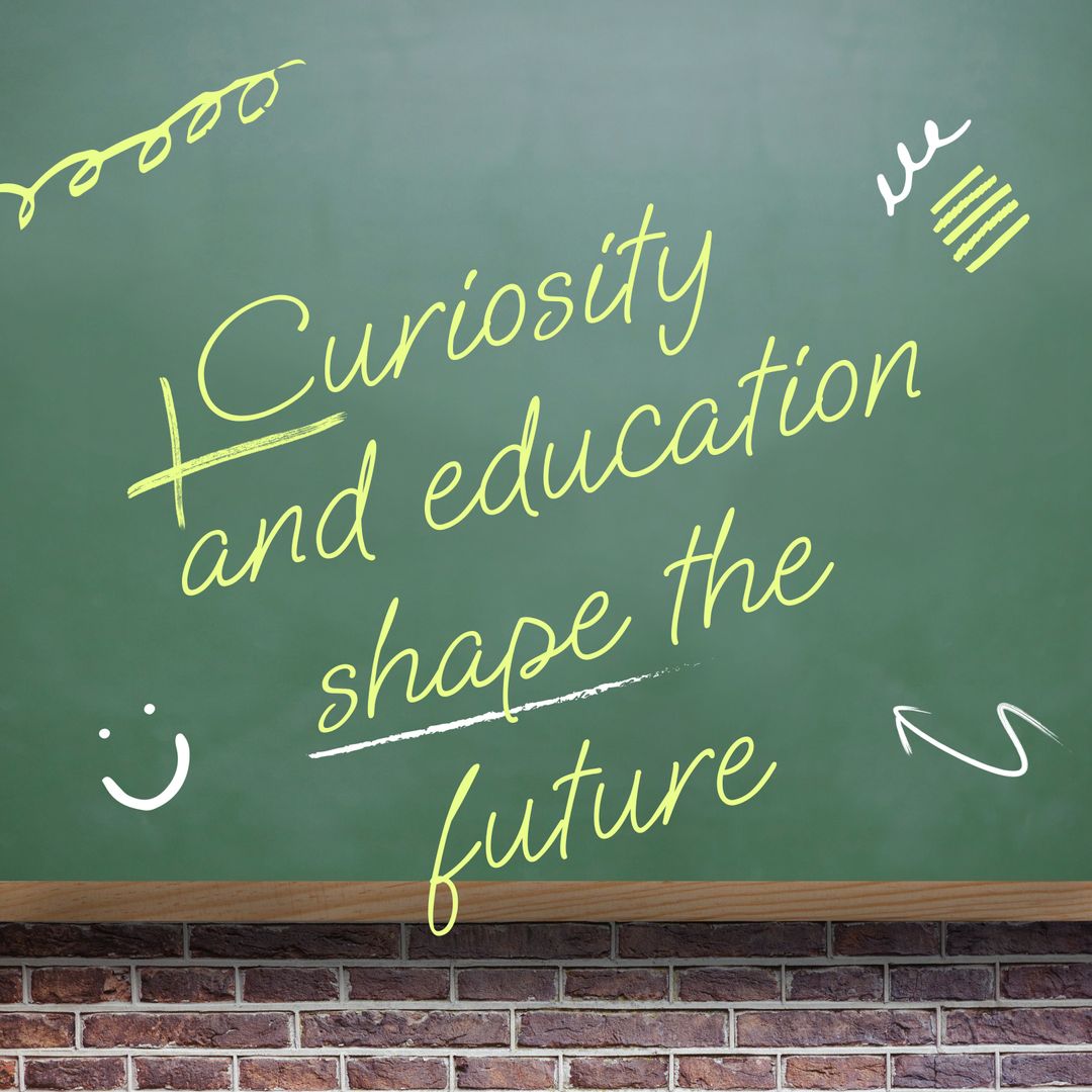 Inspirational Chalkboard Quote on Education for Classrooms