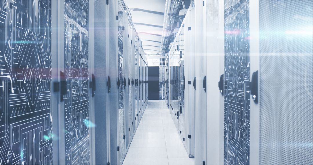 Advanced Data Centers with Futuristic Design