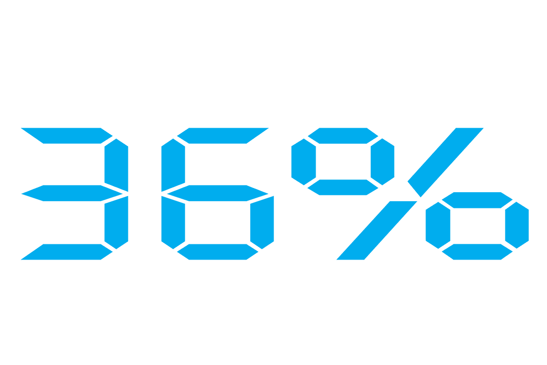 Transparent Digital Style 36 Percent Illustration