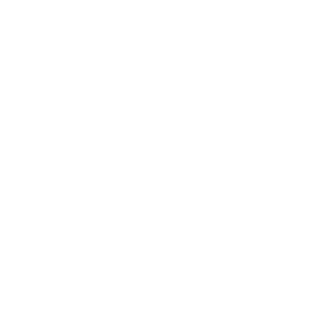 White Ribbon Overlay with Transparent Background