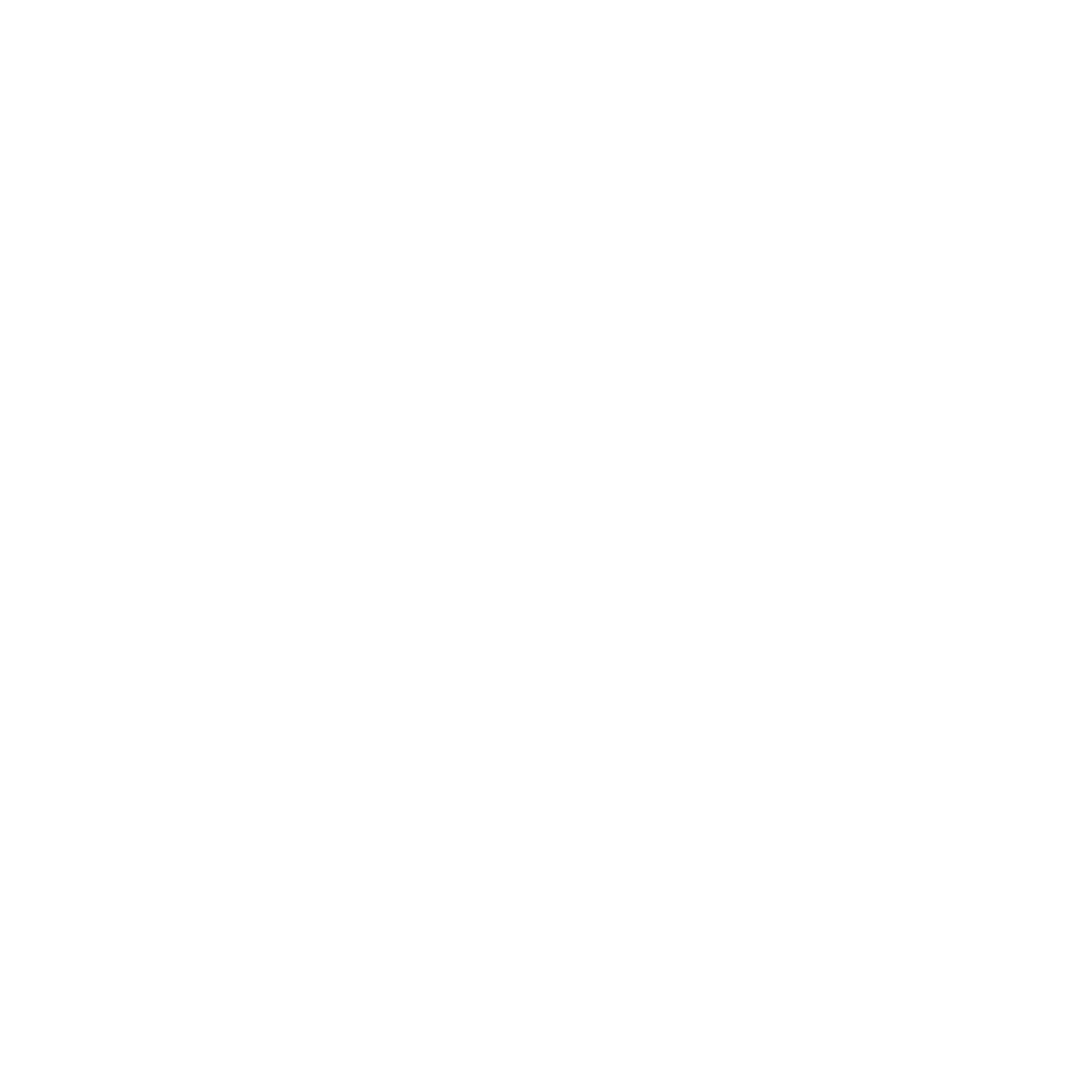 White Arrows Icon on Transparent Background for Directions