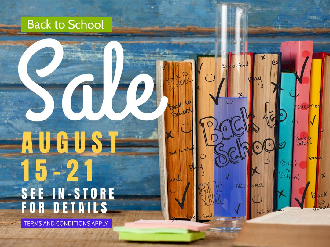 Back to School Sale on Vibrant Stationery and Textbooks