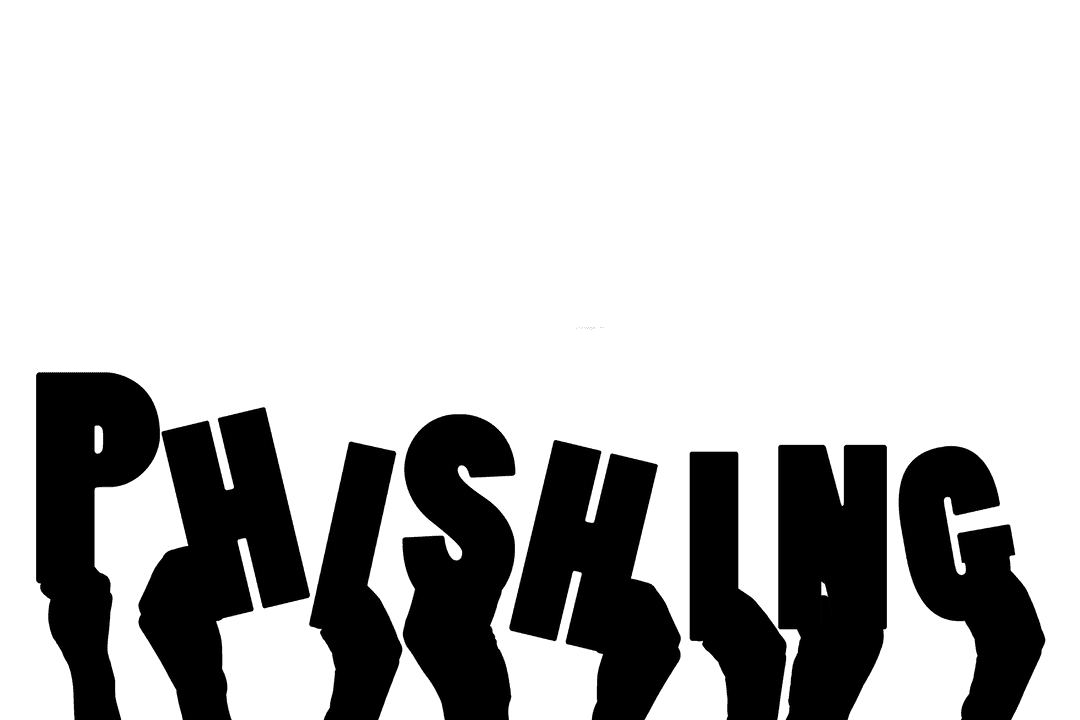 Conceptual Transparent Hands Highlighting Phishing Threat