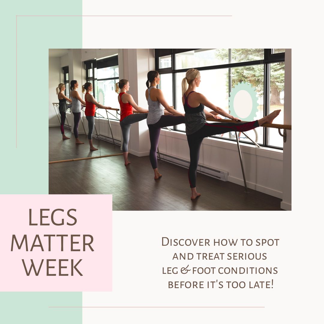Ballet Dancers Stretching at Barre in Modern Dance Studio