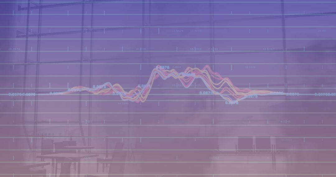 Abstract Financial Chart on Technology Background - Free Images, Stock Photos and Pictures on Pikwizard.com