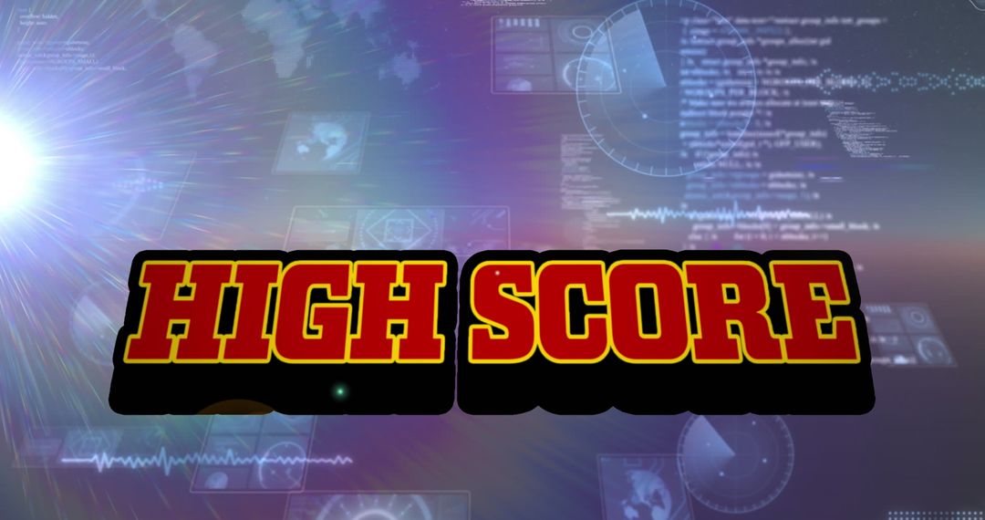 High Score Overlay on Digital Data Streams and Scope Graphics