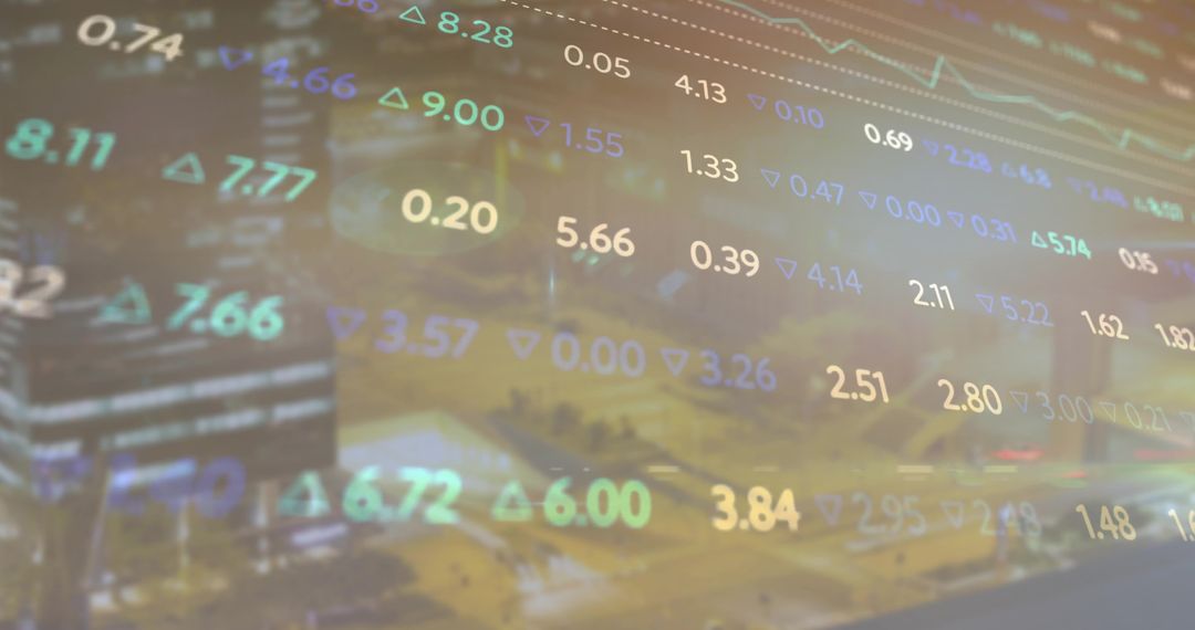 Digital Financial Data on Urban Nightscape